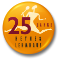 Button 25 Jahre Heyne & Lehmhaus